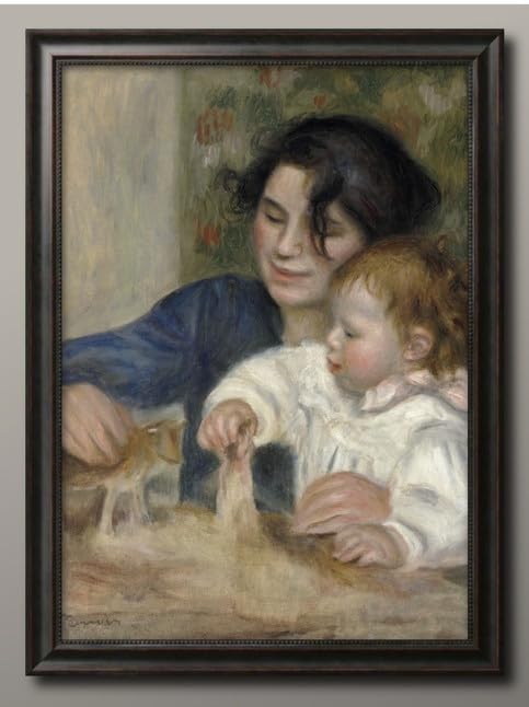 Amazon.co.jp: オーギュスト ルノワール ガブリエルとジャン A3